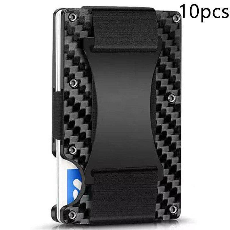 Carbon Fiber Wallet - RFID Blocking Metal Card Holder SmartPursue™