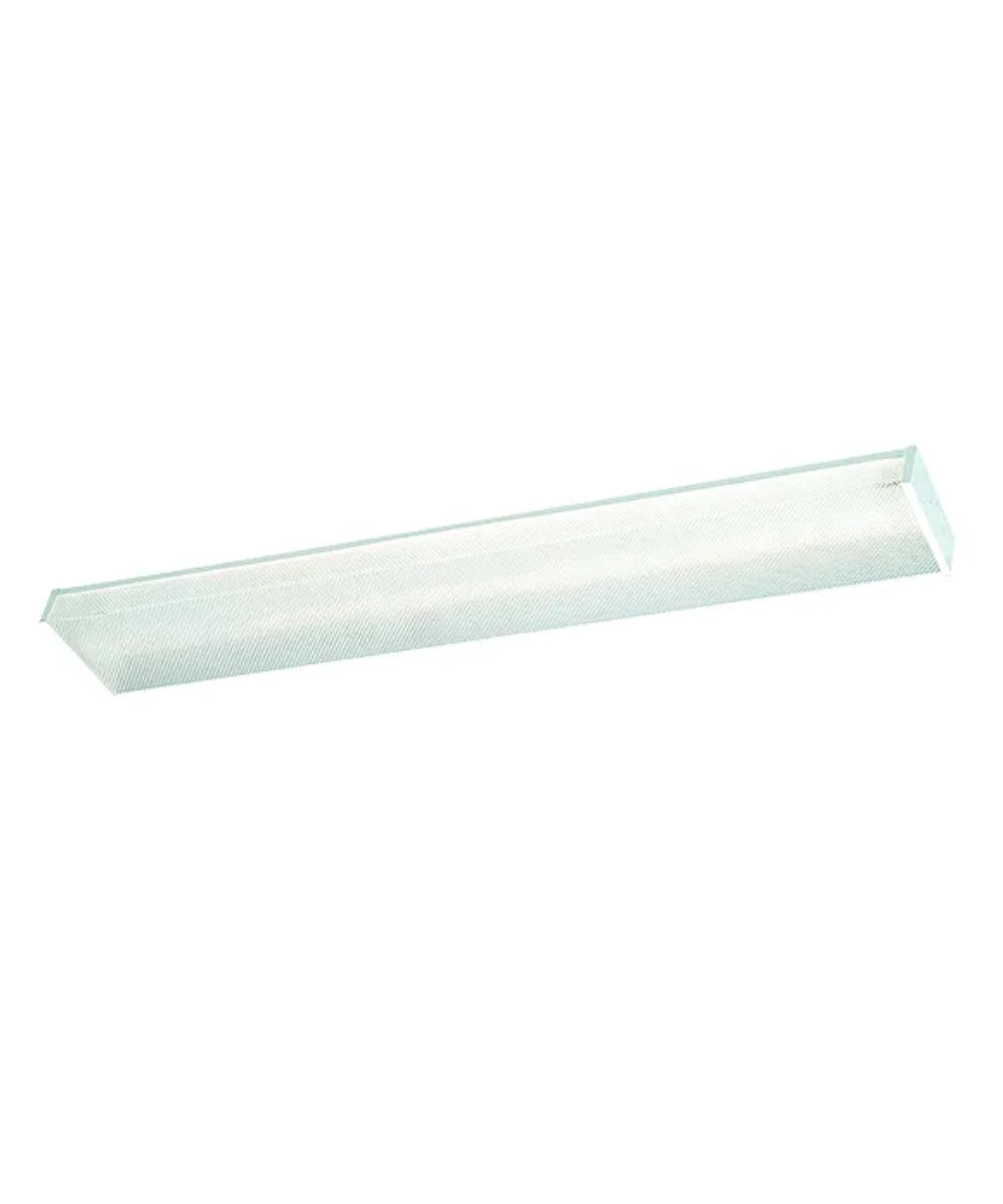 49"W Prismatic Wraparound 1-Light Integrated LED Light LightStrip Ceiling Light Fixture by RP Lighting LampsUSA