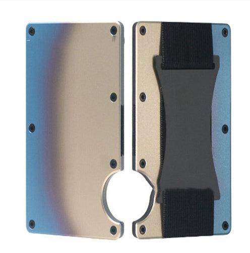 Carbon Fiber Wallet - RFID Blocking Metal Card Holder SmartPursue™