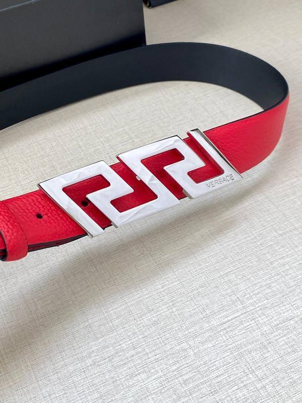 Versace Medusa Belt 'Red' Banlieue91