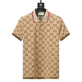 Gucci Brown T-shirt with a collar Banlieue91