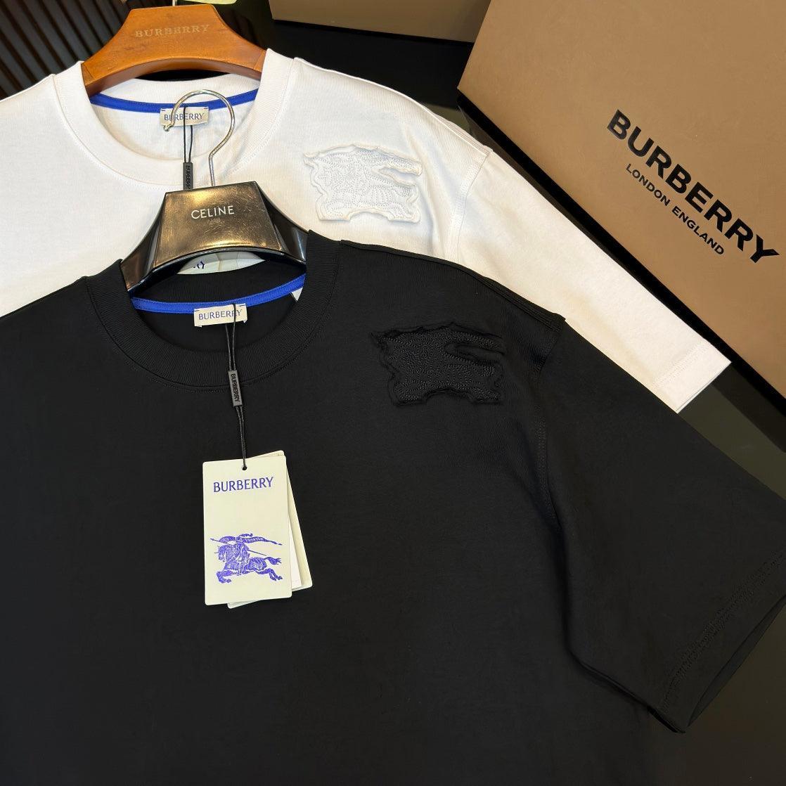 Burberry T-Shirt Without Collar 'Black' Banlieue91