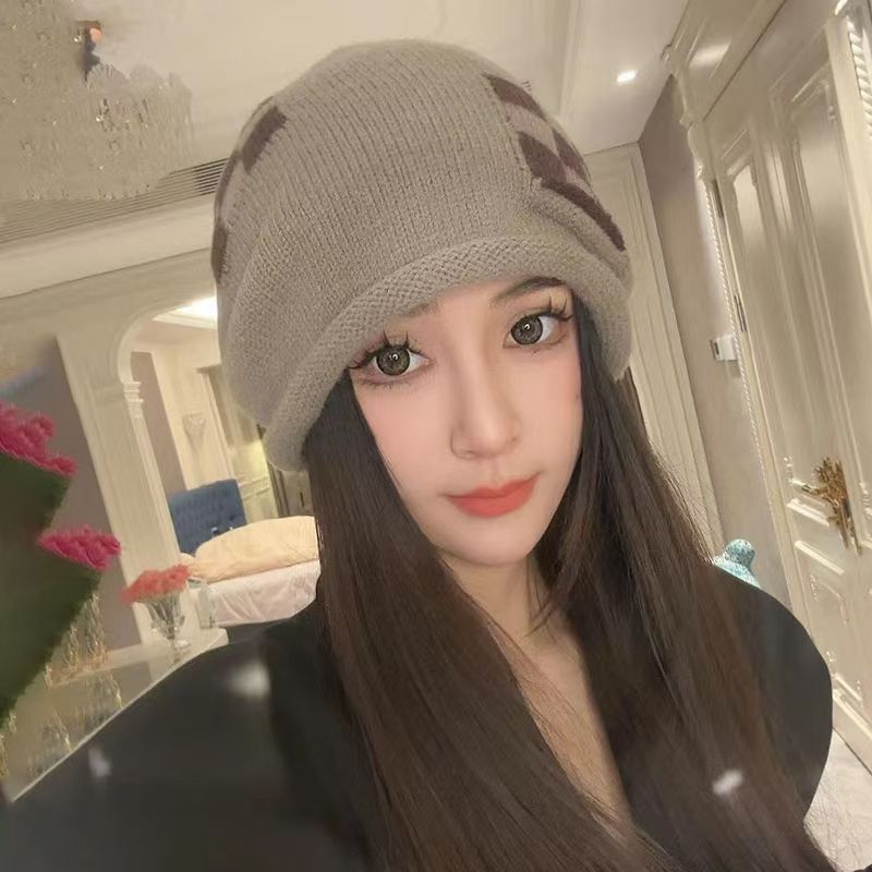Women’s Wool Knitted Winter Hat — All-Match Knit Beanie FitiqueFit