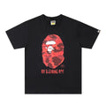 Bathing Ape Black T-Shirt without Collar Banlieue91