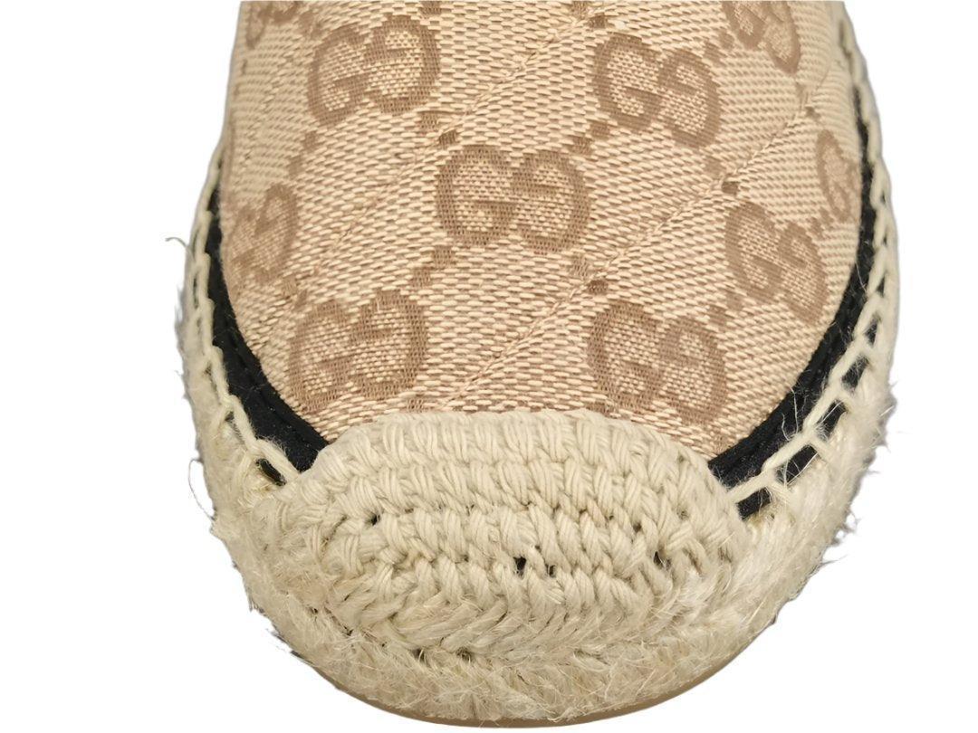 Gucci GG Matelassé Espadrille Marmont Flat Slip On Banlieue91