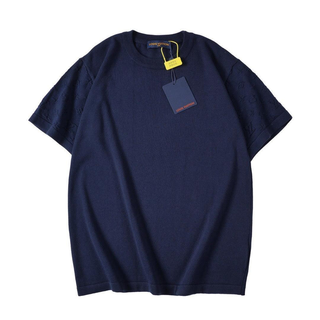 Louis Vuitton T-Shirt Without Collar 'Navy Blue' Banlieue91