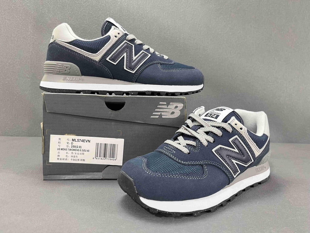 New Balance 574 Navy White Banlieue91