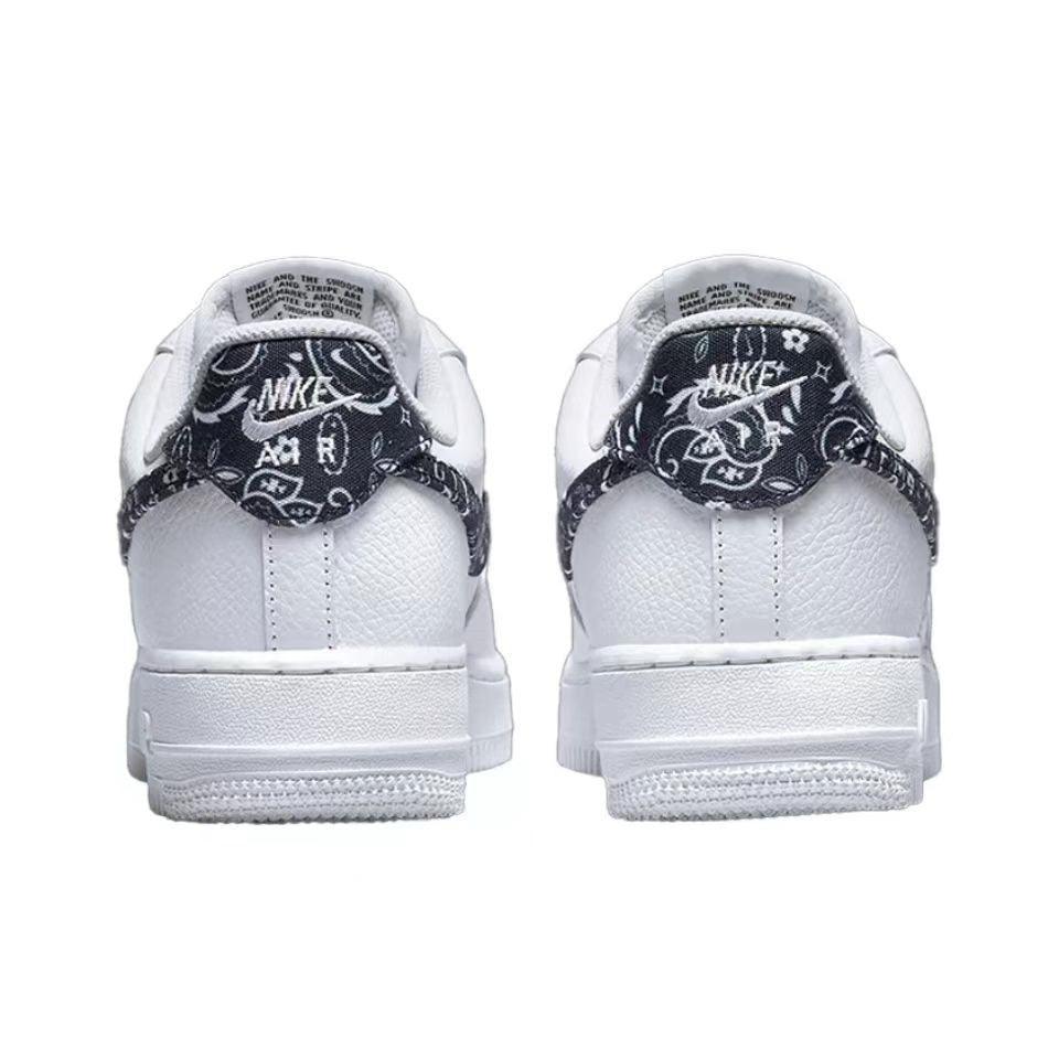Nike Air Force 1 'Essential White Black Paisley' Banlieue91