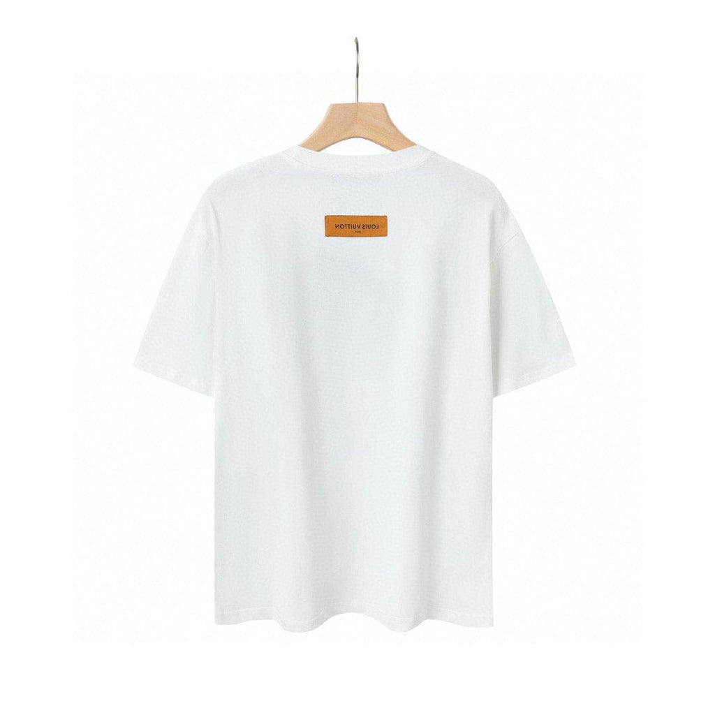 Louis Vuitton T-Shirt Without Collar 'White' Banlieue91