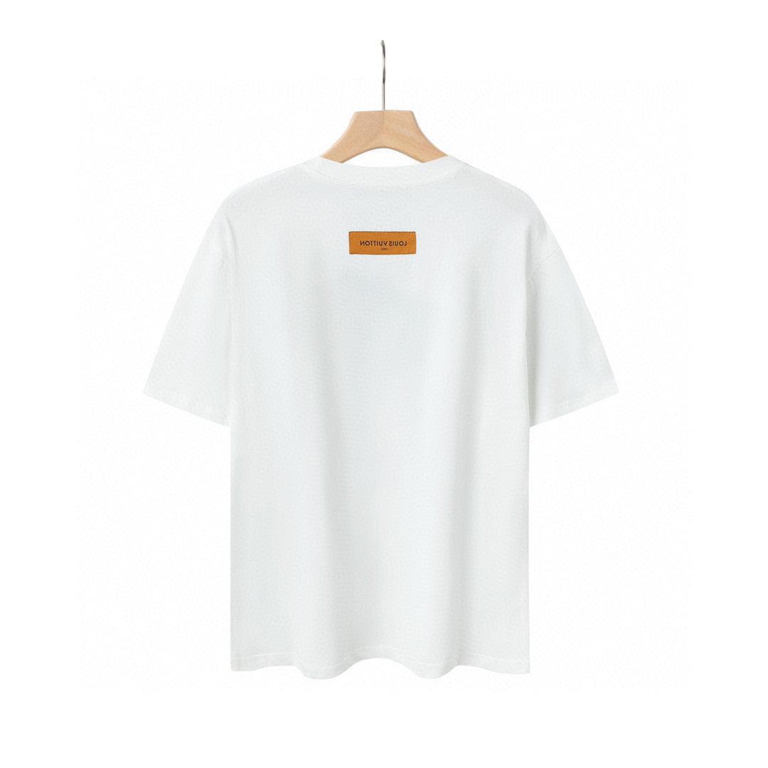 Louis Vuitton T-Shirt Without Collar 'White' Banlieue91