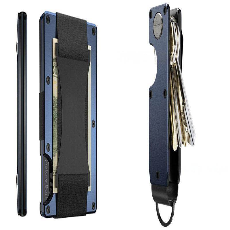 Carbon Fiber Wallet - RFID Blocking Metal Card Holder SmartPursue™