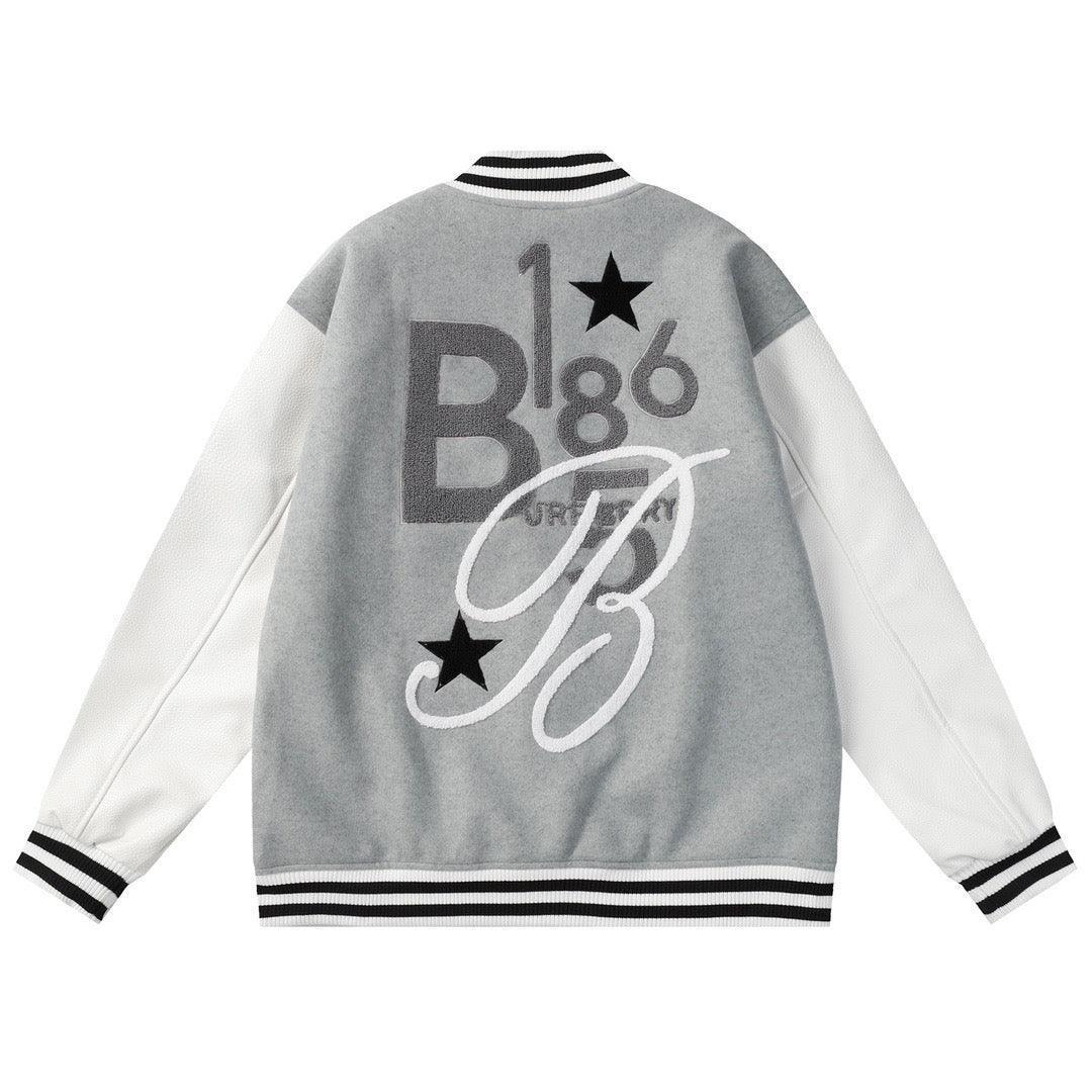 Burberry Gray Felton Bomber Jacket Banlieue91
