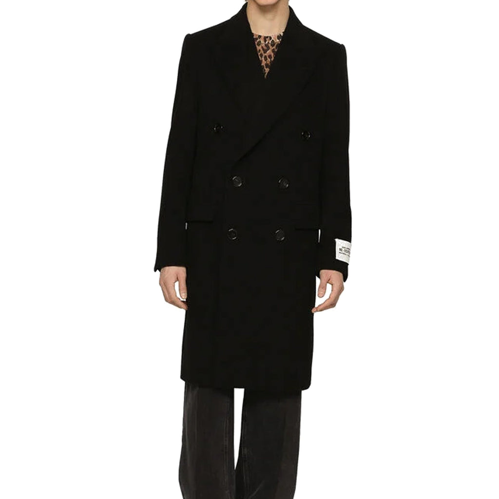 Dolce & Gabbana Double Breasted Wool Coat