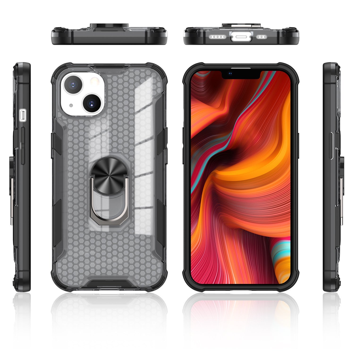 Magnetic Car Mobile Phone Case Back Cover