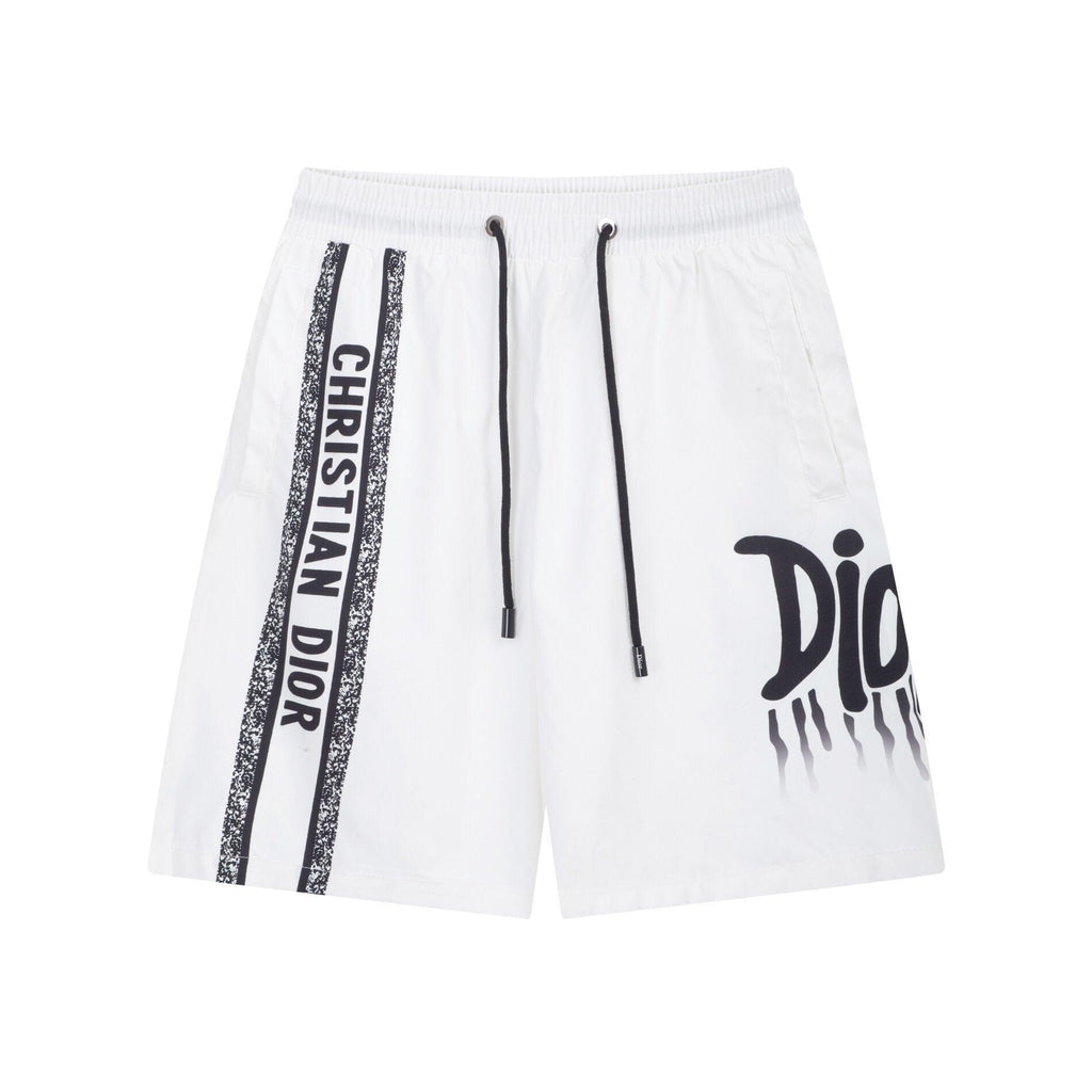 Dior Knit Basketball Shorts 'White/Black' Banlieue91