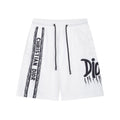 Dior Knit Basketball Shorts 'White/Black' Banlieue91