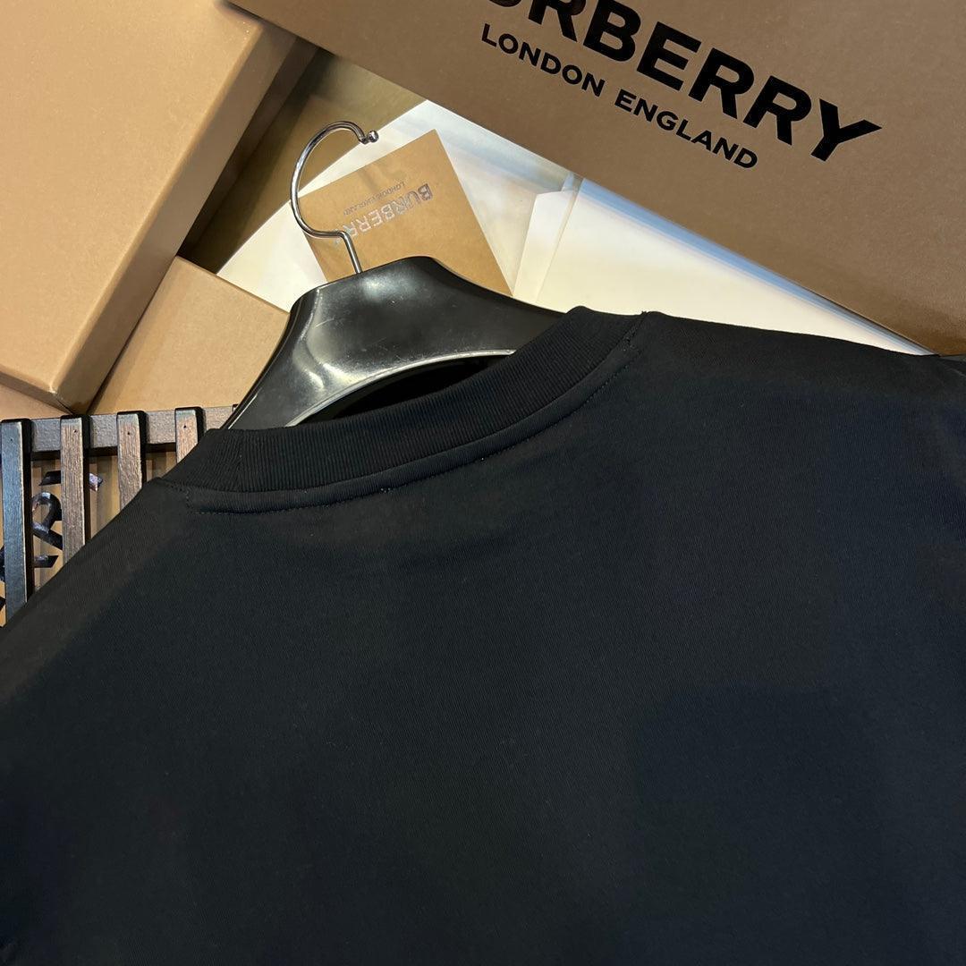 Burberry T-Shirt Without Collar 'Black' Banlieue91