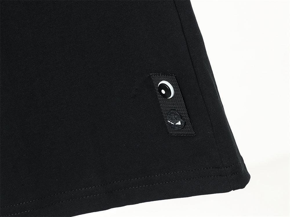 Fendi T-Shirt without Collar 'Black-Yellow' Banlieue91