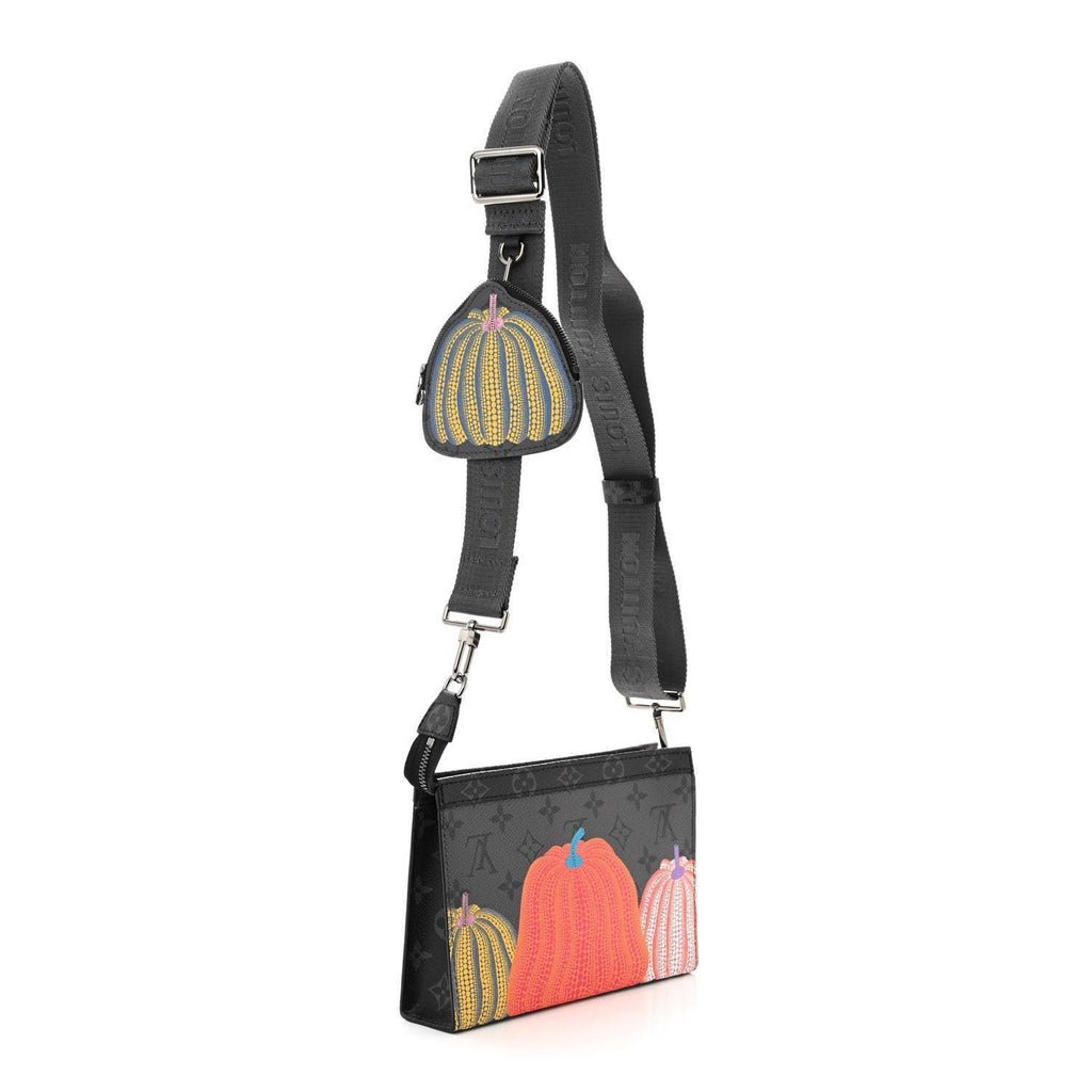 Louis Vuitton LV x YK Gaston Wearable Wallet Pumpkin Print Banlieue91