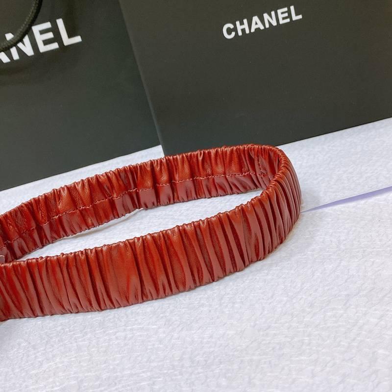 Chanel Leather Women’s Belt 'Red' Banlieue91