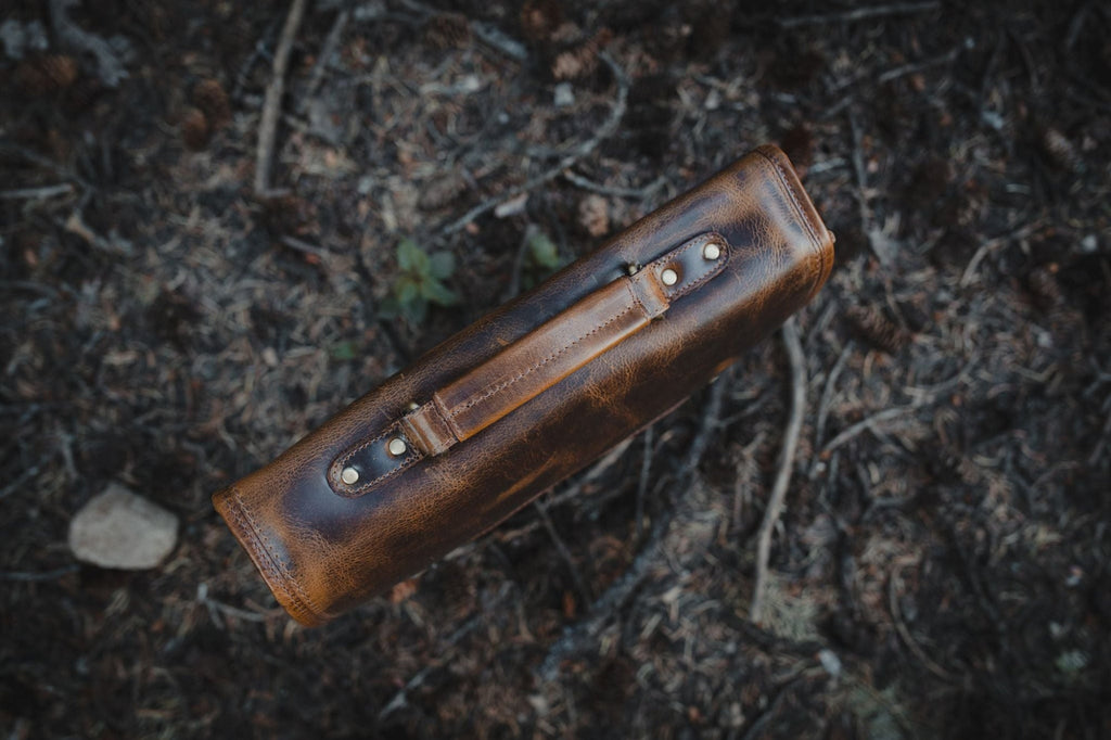 18 inch Buffalo Leather Briefcase Kodiak Leather