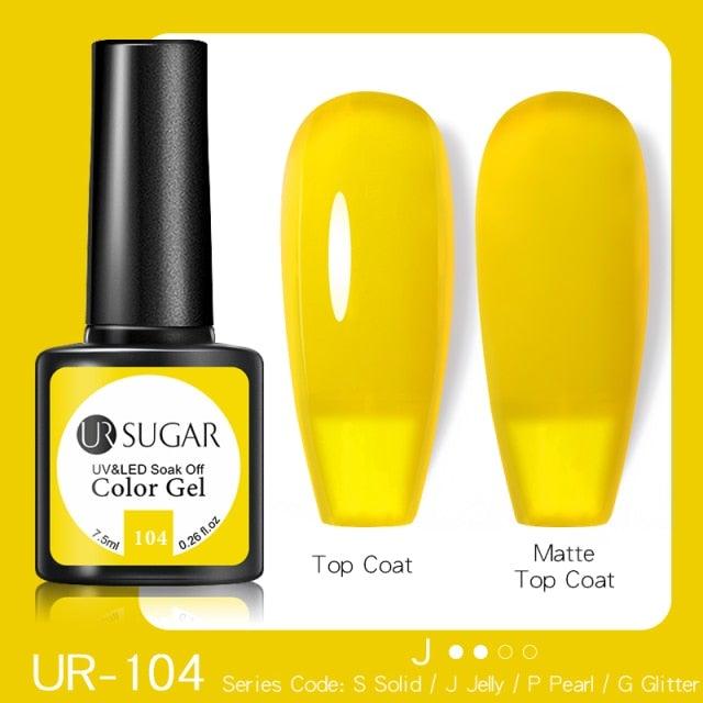 Dark Blue Matte Colorful UV Nail Gel Polish Semi Permanent Popular High Quality Fashion Design