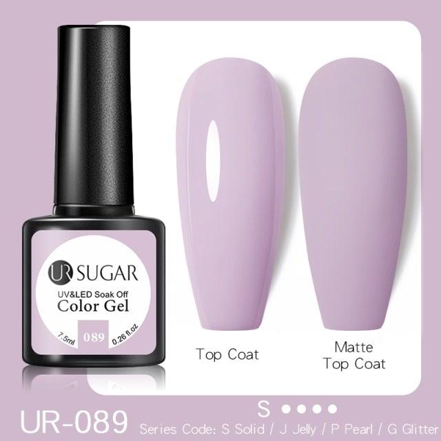 Dark Blue Matte Colorful UV Nail Gel Polish Semi Permanent Popular High Quality Fashion Design