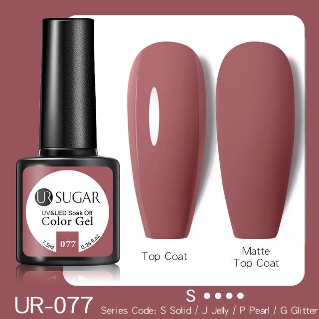 Dark Blue Matte Colorful UV Nail Gel Polish Semi Permanent Popular High Quality Fashion Design