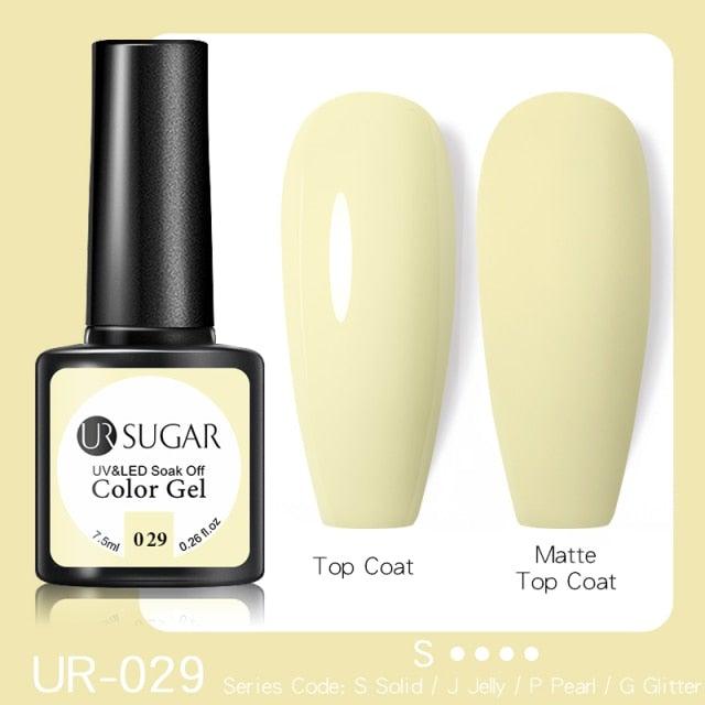 Dark Blue Matte Colorful UV Nail Gel Polish Semi Permanent Popular High Quality Fashion Design