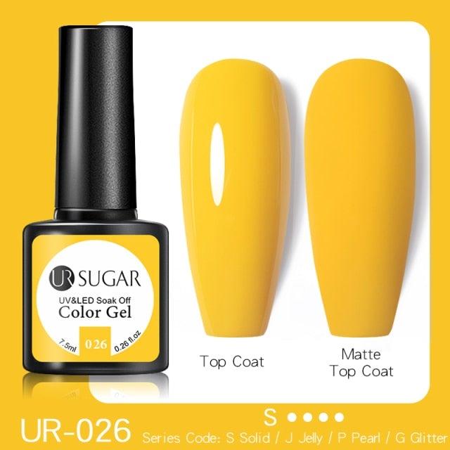 Dark Blue Matte Colorful UV Nail Gel Polish Semi Permanent Popular High Quality Fashion Design
