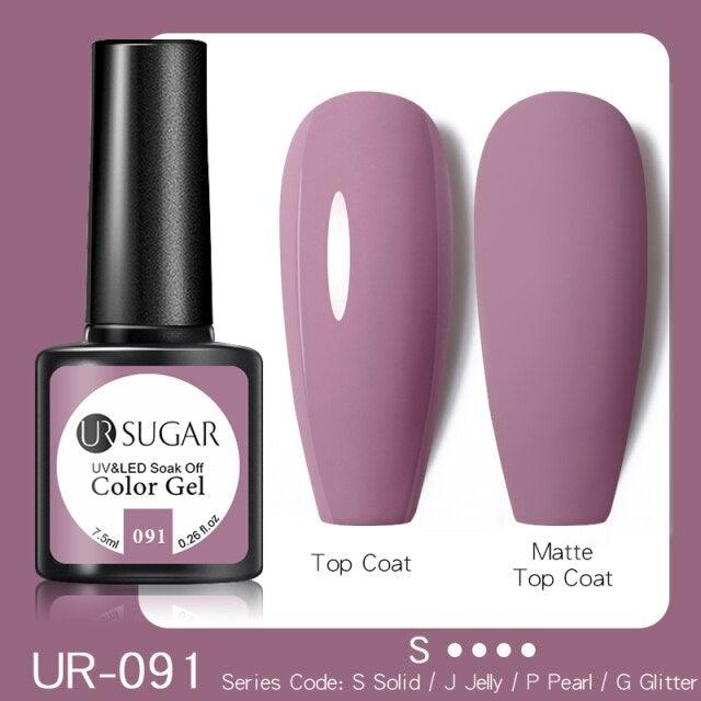 Dark Blue Matte Colorful UV Nail Gel Polish Semi Permanent Popular High Quality Fashion Design