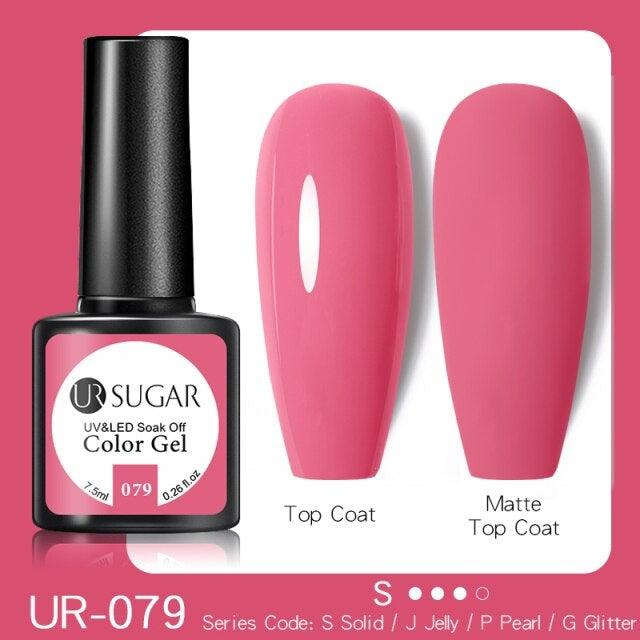 Dark Blue Matte Colorful UV Nail Gel Polish Semi Permanent Popular High Quality Fashion Design