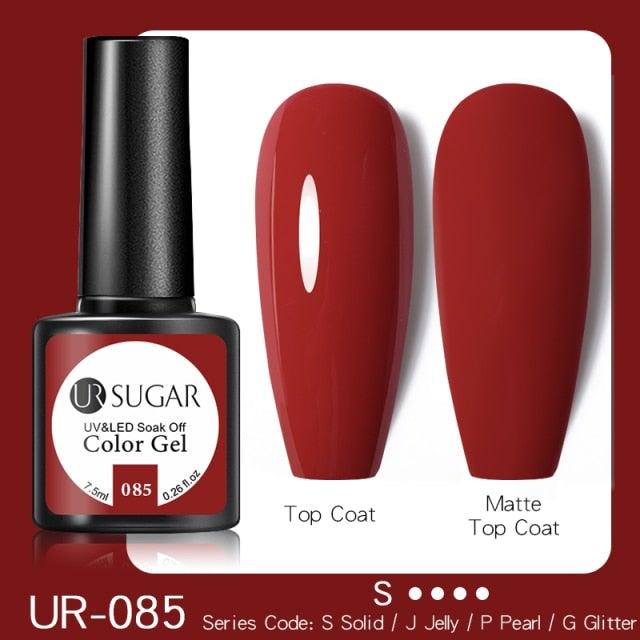 Dark Blue Matte Colorful UV Nail Gel Polish Semi Permanent Popular High Quality Fashion Design