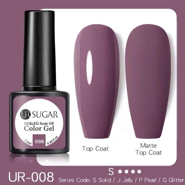 Dark Blue Matte Colorful UV Nail Gel Polish Semi Permanent Popular High Quality Fashion Design