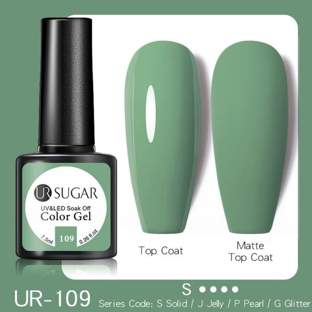 Dark Blue Matte Colorful UV Nail Gel Polish Semi Permanent Popular High Quality Fashion Design