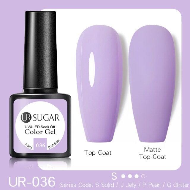 Dark Blue Matte Colorful UV Nail Gel Polish Semi Permanent Popular High Quality Fashion Design