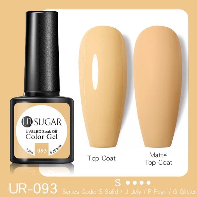 Dark Blue Matte Colorful UV Nail Gel Polish Semi Permanent Popular High Quality Fashion Design