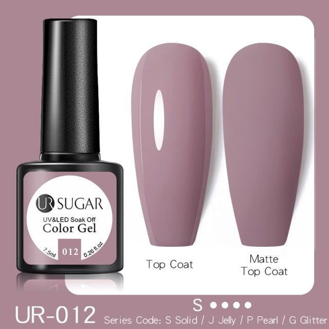 Dark Blue Matte Colorful UV Nail Gel Polish Semi Permanent Popular High Quality Fashion Design