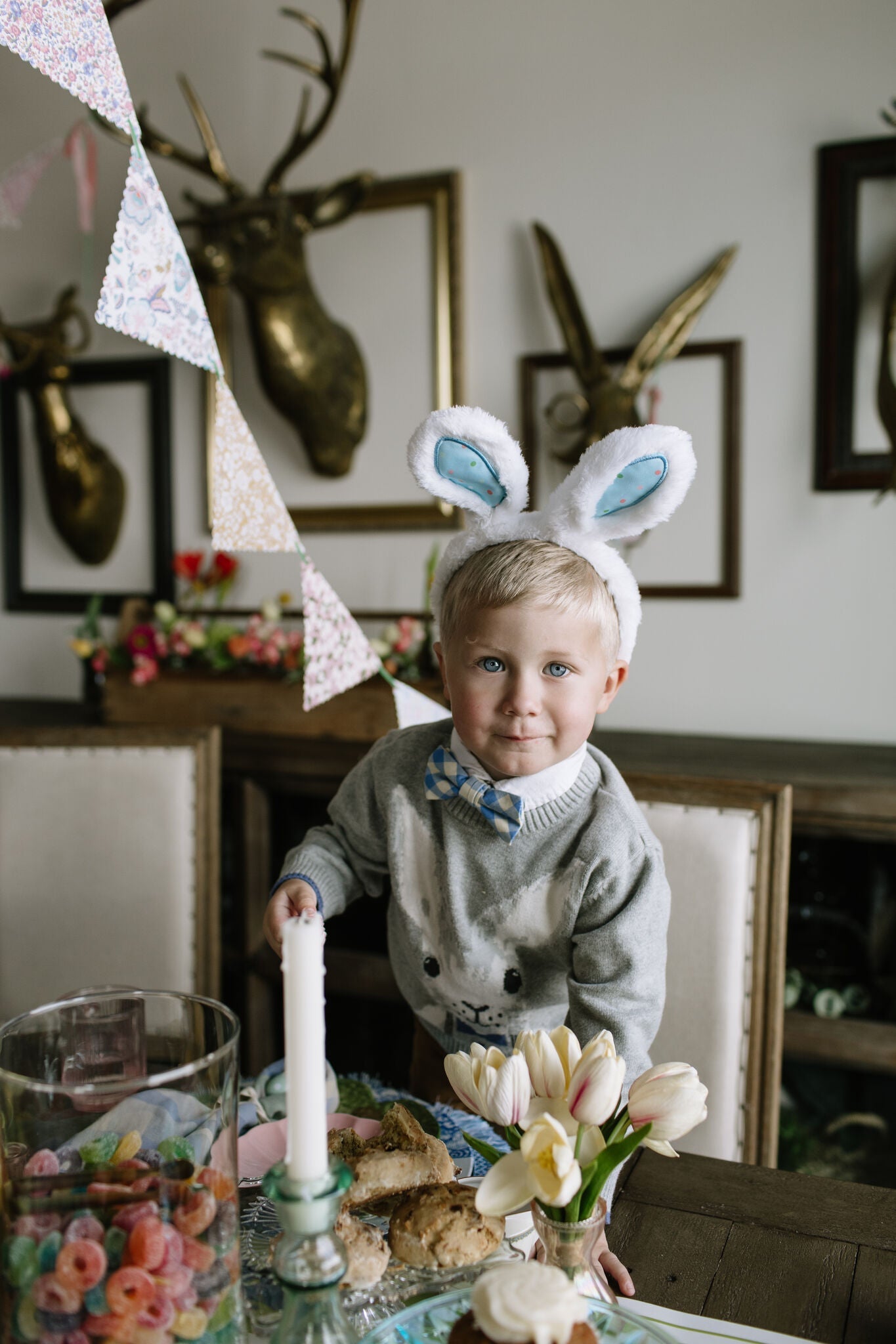 Daybreak Plaid - Boys Bow TIe
