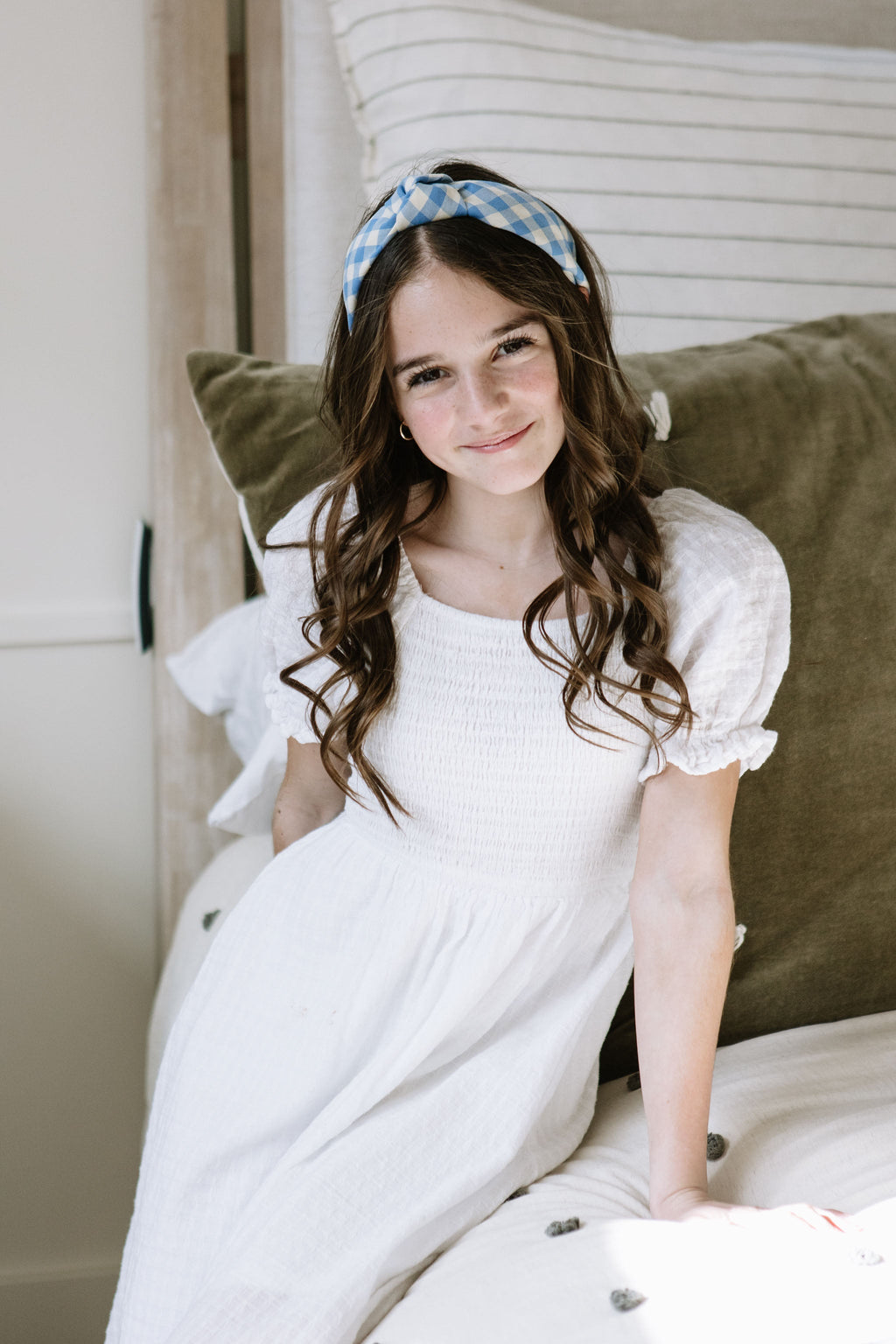 Daybreak Plaid - Knotted Headband