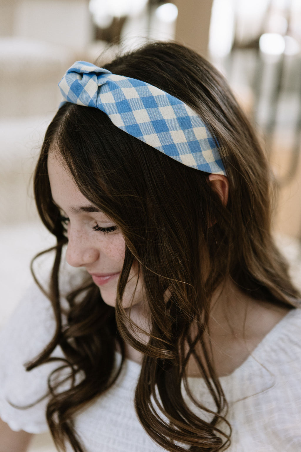 Daybreak Plaid - Knotted Headband
