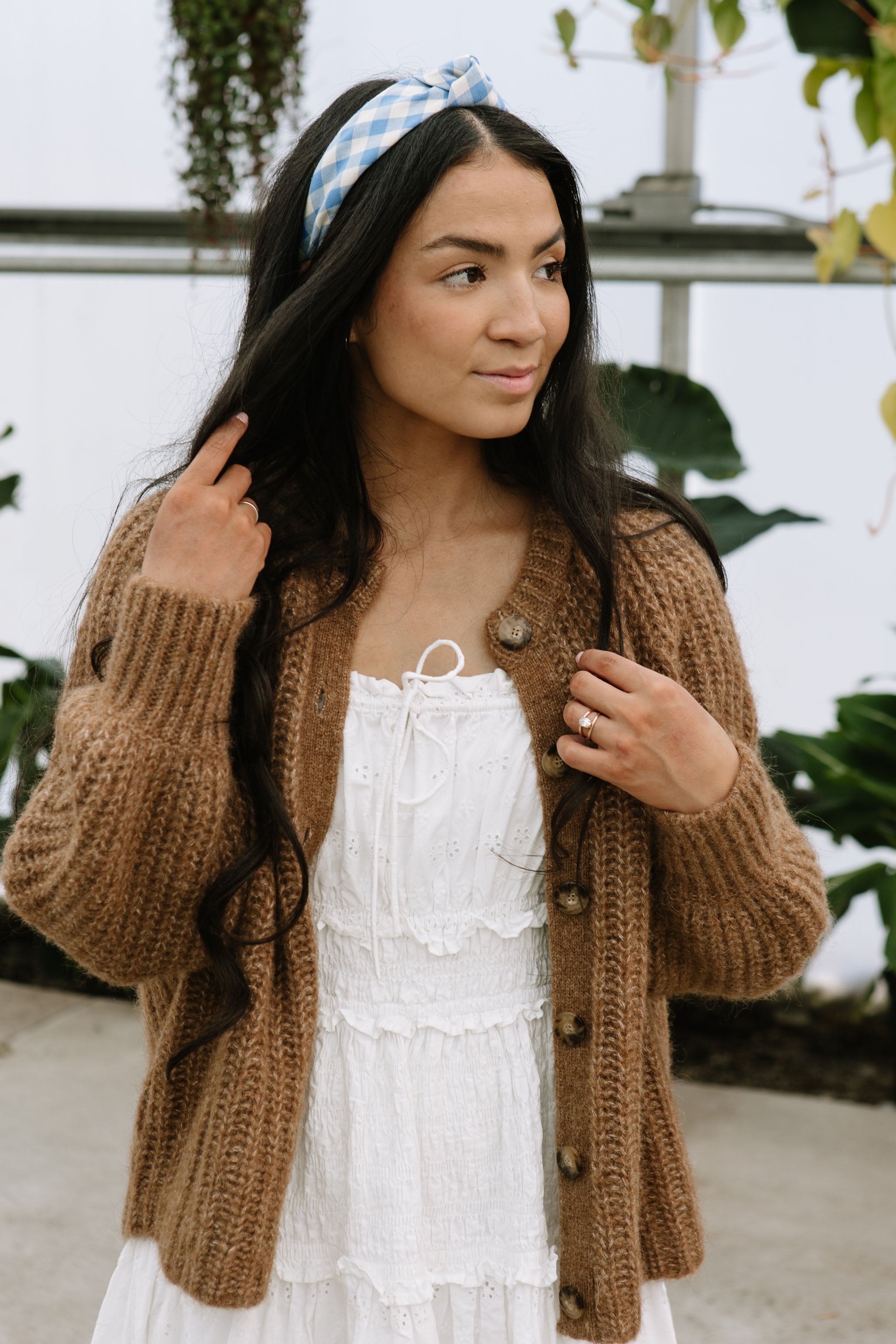 Daybreak Plaid - Knotted Headband