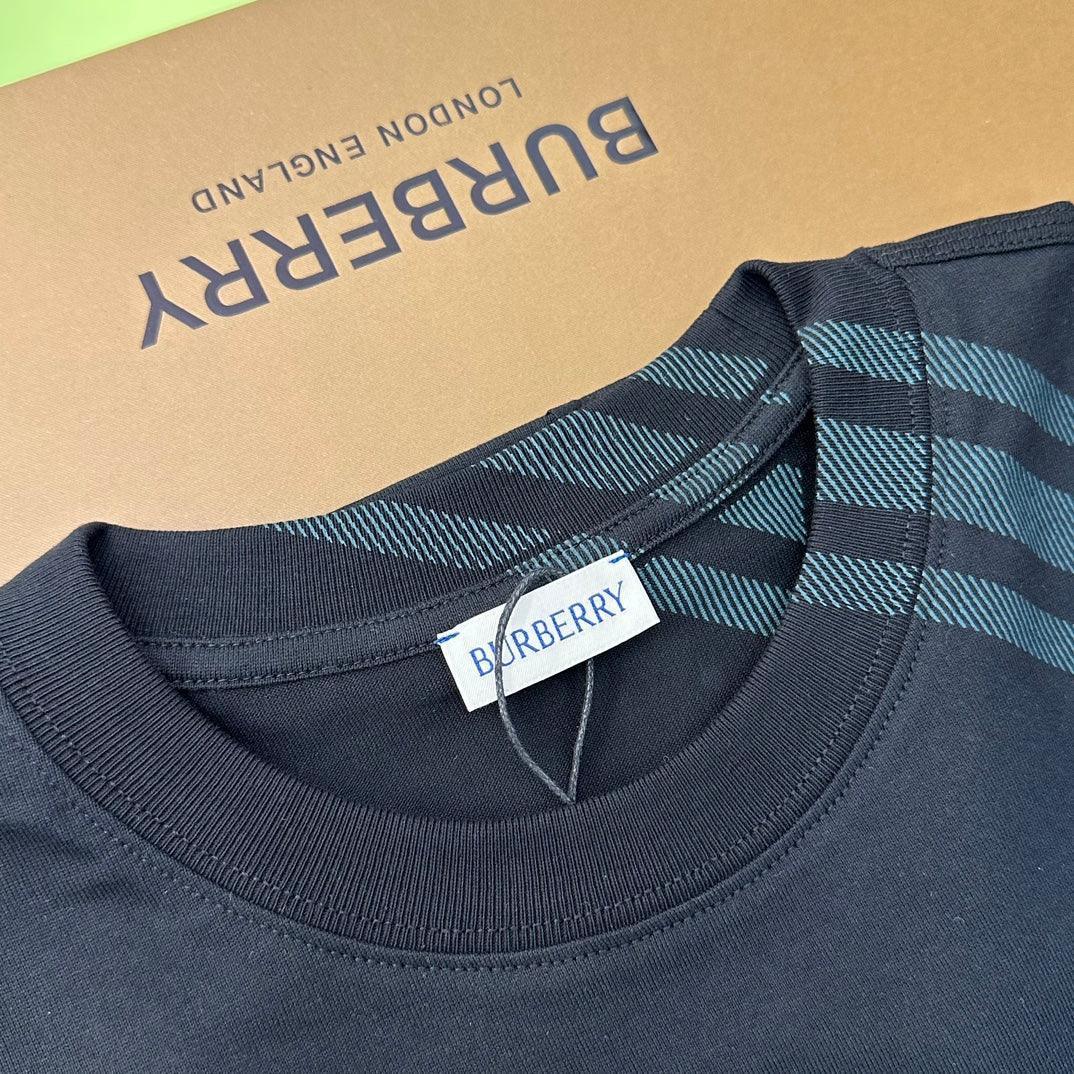 Burberry T-Shirt Without Collar 'Black' Banlieue91
