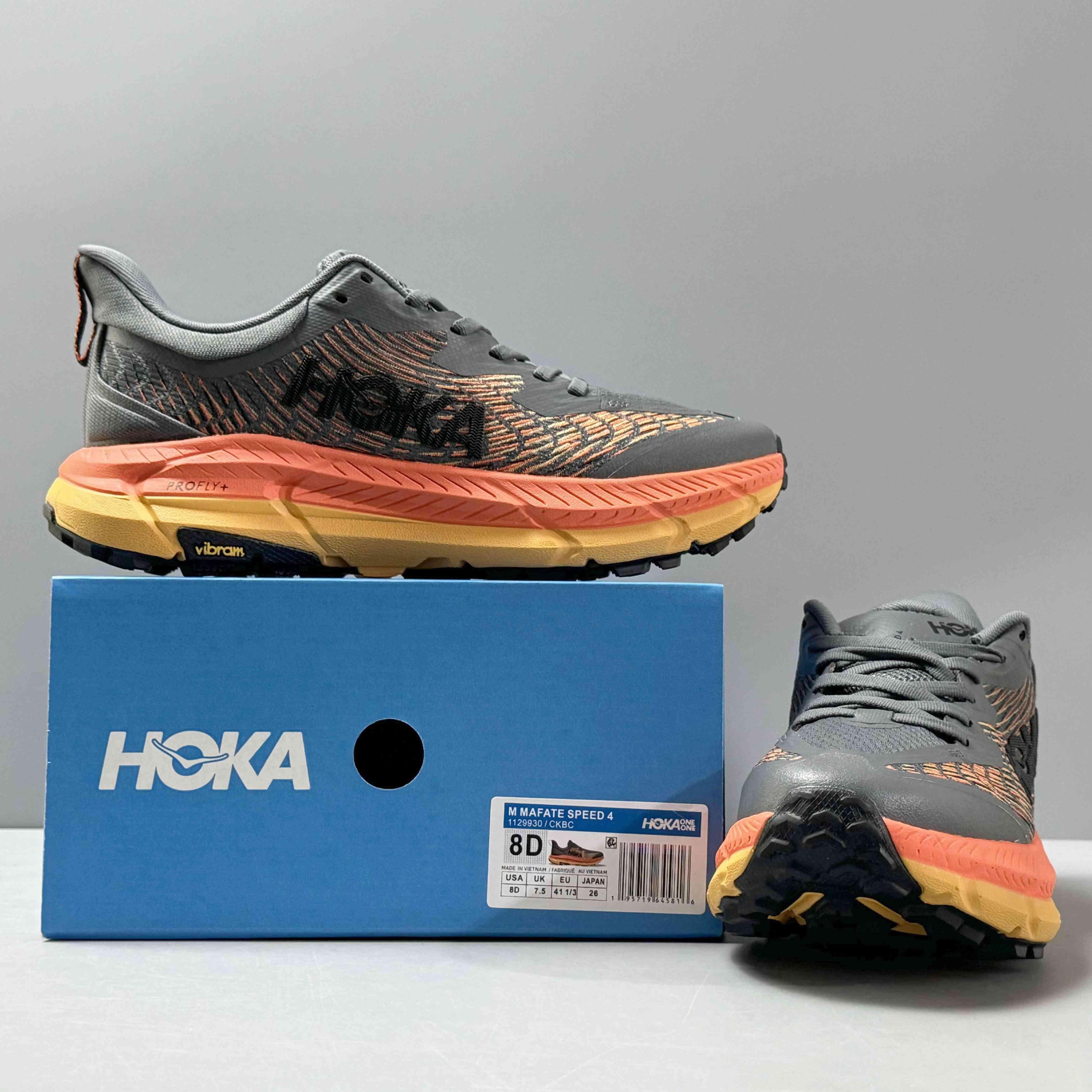 HOKA ONE ONE Mafate Speed 4 'Castlerock Flame' Banlieue91