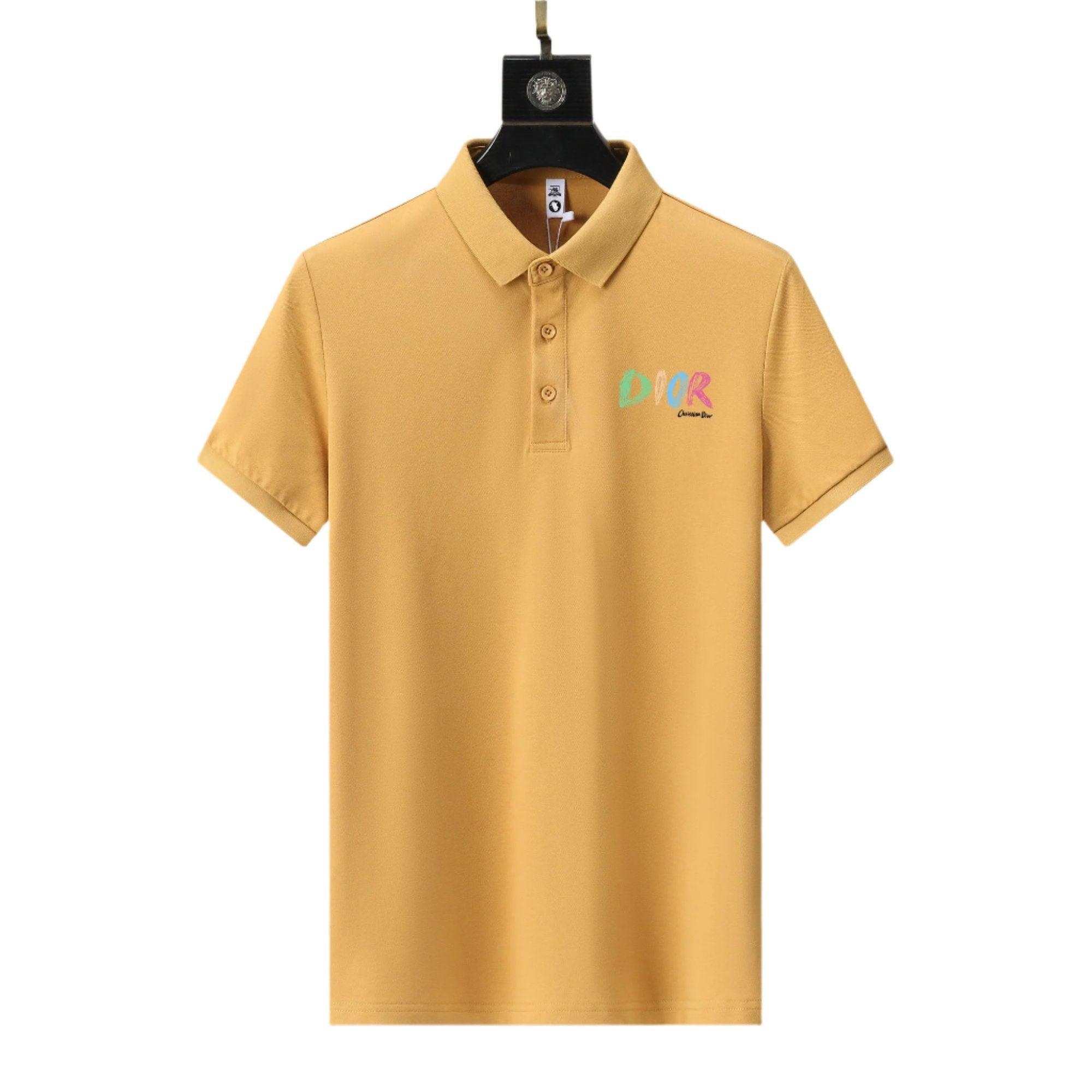 Dior Yellow T-Shirt With Collar Banlieue91