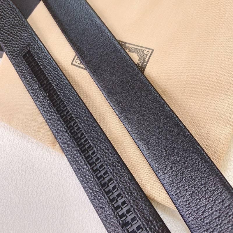 GUCCI Embellished coated-canvas and leather belt 'Black' Banlieue91