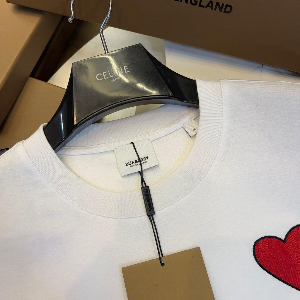 Burberry T-Shirt Without Collar 'White' Banlieue91