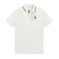 Burberry White T-Shirt With Collar Banlieue91