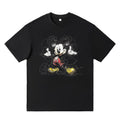 Balenciaga Black Mickey Mouse T-Shirt Without Collar Banlieue91