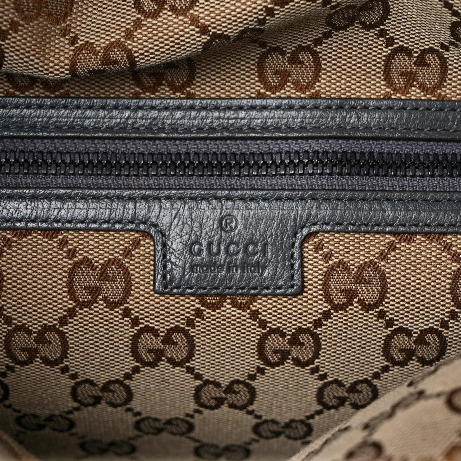 Gucci  Calfskin Monochrome Double G Backpack Banlieue91